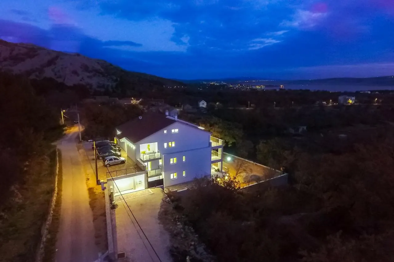 Apartmani Villa Paulo Starigrad Paklenica 0*,  Kroatië